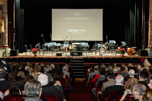 Caffini Group Partner del Concerto di Capodanno al Teatro Sociale di Mantova